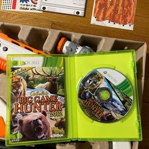 Cabela’s Big Game Hunter 2012 with laser gun Xbox 360